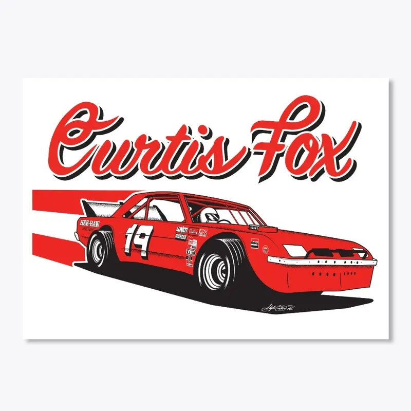 Curtis Fox Vintage Dirt Racing Shirt